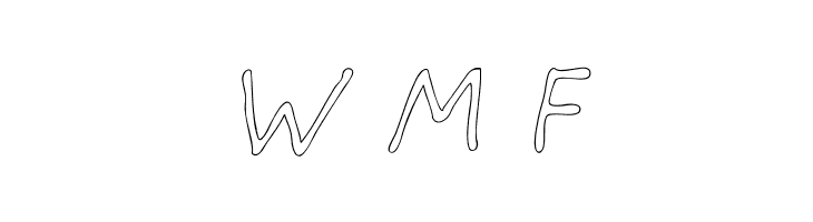 Darbog outline Italic  Free Fonts Download