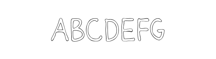 Darbog outline  Free Fonts Download