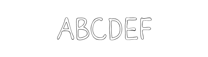 Darbog outline  Free Fonts Download