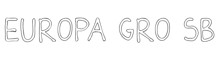 Darbog outline  Free Fonts Download