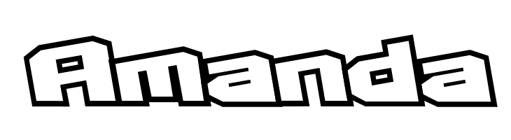 D3 Egoistism outline extra  Free Fonts Download