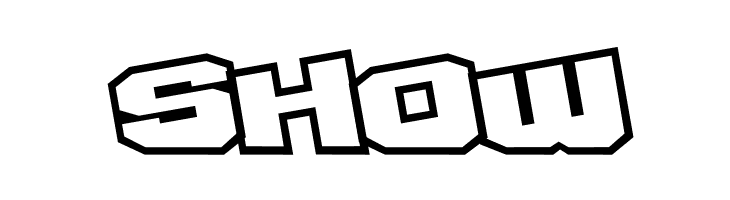 D3 Egoistism outline extra  Free Fonts Download