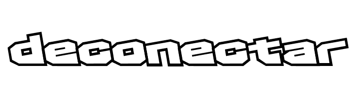 D3 Egoistism outline extra  Free Fonts Download