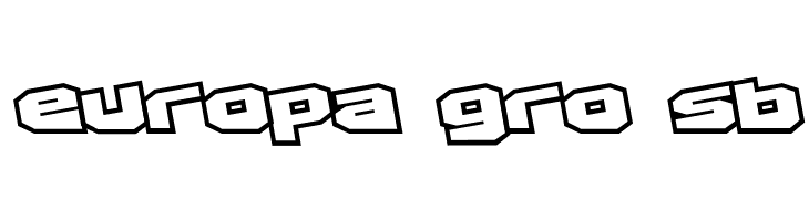 D3 Egoistism outline extra  Free Fonts Download