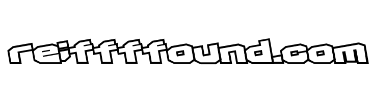 D3 Egoistism outline extra  Free Fonts Download