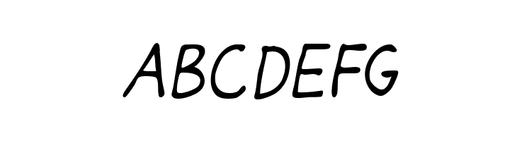 Darbog Italic  Free Fonts Download
