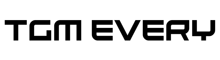 TGM%2BEVERY United Kingdom Font