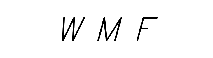 Tecnico Fino Inclinado  Free Fonts Download