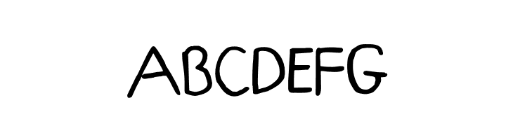 Schoolboy Sam Regular  Free Fonts Download