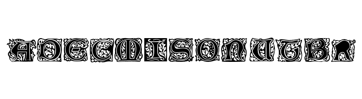 Morris Initials  Free Fonts Download