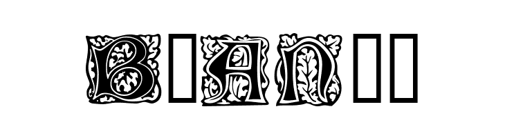 Morris Initials  Free Fonts Download