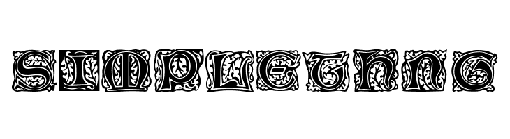 Morris Initials  Free Fonts Download