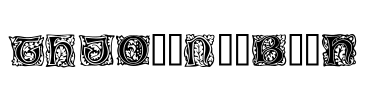 Morris Initials  Free Fonts Download