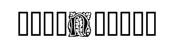 Morris Initials  Free Fonts Download