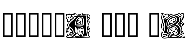 Morris Initials  Free Fonts Download