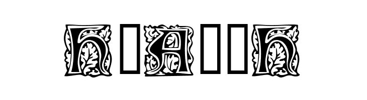 Morris Initials  Free Fonts Download