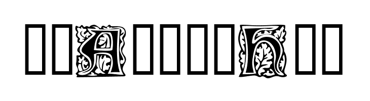 Morris Initials  Free Fonts Download