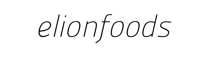 Panefresco 1wt Italic  Free Fonts Download