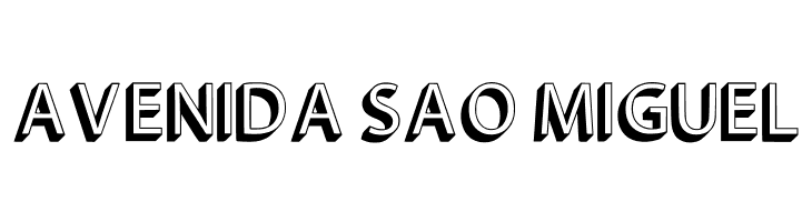 Retro Vintage 3d Regular  Free Fonts Download