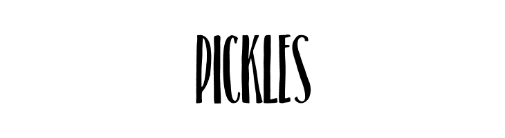pickles Belacu Normal Font