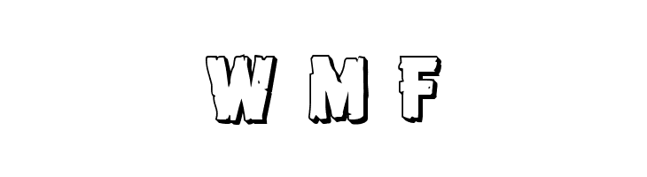 Dread Ringer 3D  Free Fonts Download