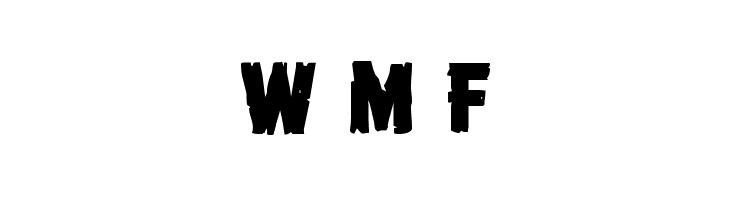 Dread Ringer Staggered  Free Fonts Download