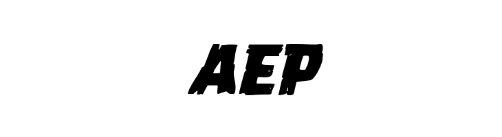 Dread Ringer Expanded Italic  Free Fonts Download