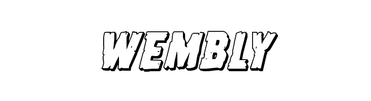 Dread Ringer 3D Italic  Free Fonts Download