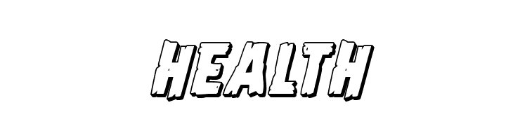 Dread Ringer 3D Italic  Free Fonts Download