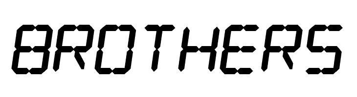 Digital dream Fat Skew  Free Fonts Download