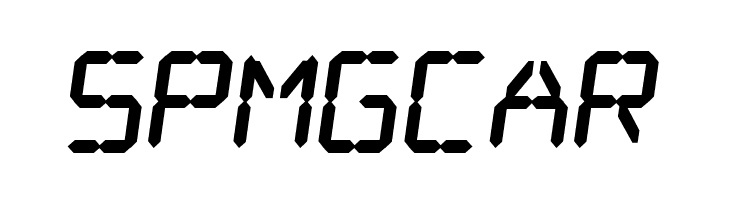 Digital dream Fat Skew  Free Fonts Download