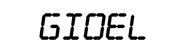 Digital dream Fat Skew  Free Fonts Download