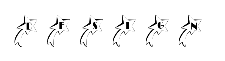 101! Shooting StarZ  Free Fonts Download