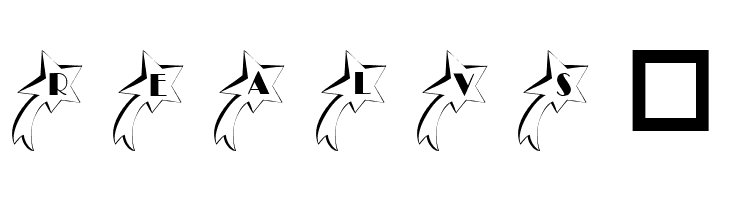 101! Shooting StarZ  Free Fonts Download