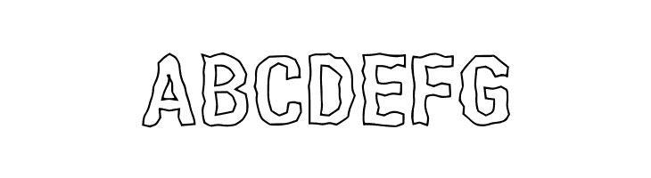 Roughen Corner Regular  Free Fonts Download