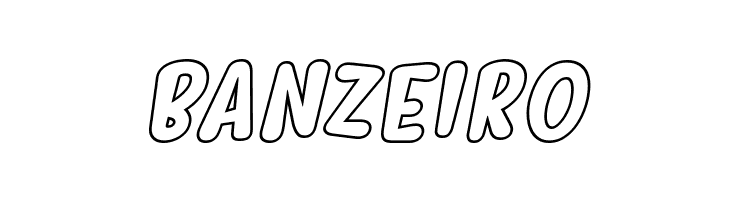 Myfrida Hollow Italic  Free Fonts Download