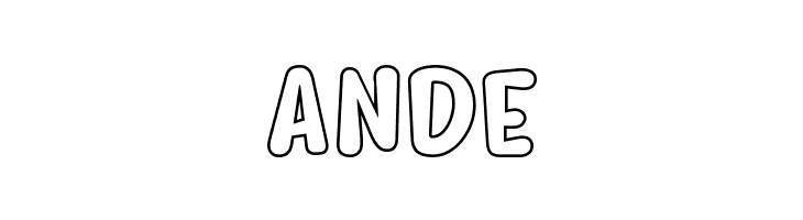 Myfrida Hollow  Free Fonts Download