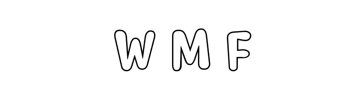 Myfrida Hollow  Free Fonts Download