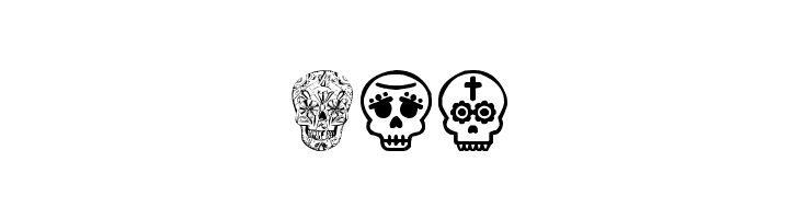 Mexican Skull  Free Fonts Download