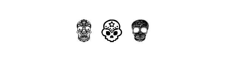 Mexican Skull  Free Fonts Download