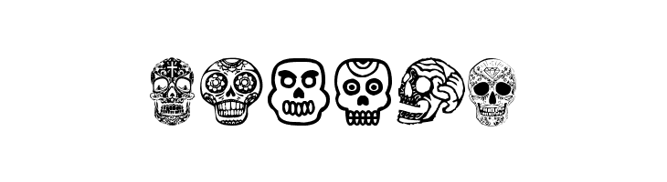 Mexican Skull  Free Fonts Download