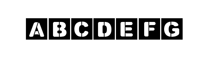 Street Stencil  Free Fonts Download