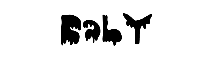 Woodcutter Dripping Nightmare v.01  Free Fonts Download