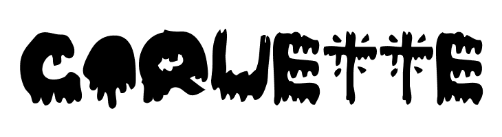 Woodcutter Dripping Nightmare v.01  Free Fonts Download