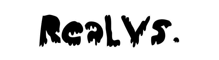 Woodcutter Dripping Nightmare v.01  Free Fonts Download