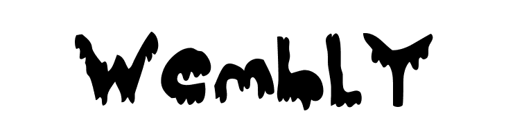 Woodcutter Dripping Nightmare v.01  Free Fonts Download