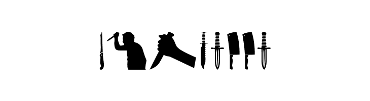 Knife  Free Fonts Download