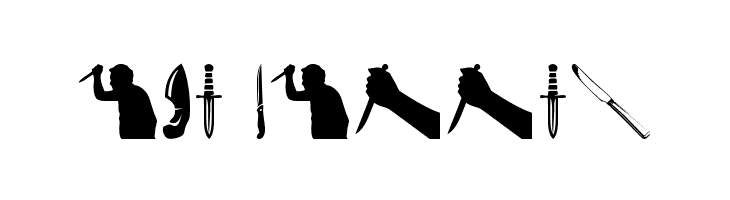Knife  Free Fonts Download