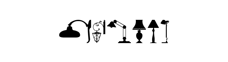 Lamp  Free Fonts Download