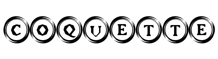 Elevator Buttons Two  Free Fonts Download